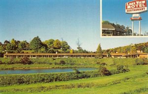 Fancy Gap Virginia lake View Motel and Restaurant vintage pc DD7674