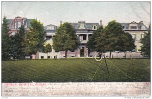 General Hospital , GUELPH , Ontario , Canada , PU-1906