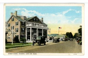 MA - Cape Cod, Hyannis. Street Scene