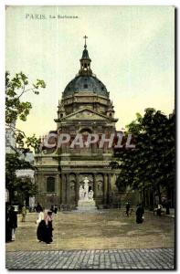 Old Postcard Paris Sorbonne