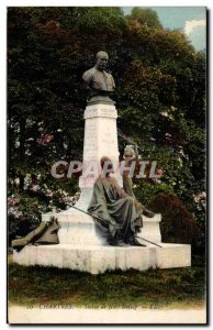 Chartres Old Postcard Statue of Noe Ballay