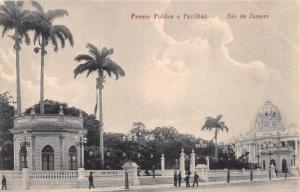 RIO DE JANEIRO BRAZIL~PASSEIO PUBLICO de PAVILHAO~MAISON CHIC #141 POSTCARD 1910