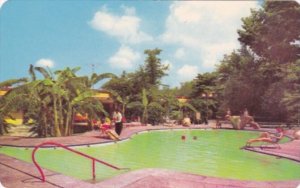 Mexico Ciudad Valles Hotel Covadonga Sulphur Water Swimming Pool