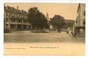 NH - Peterborough. Main Street East circa 1900