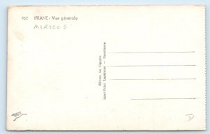 RPPC IFRANE general view MOROCCO Postcard