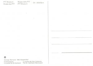 St Gotthard Mailcoah,PTT Mseum,Bern,Switzerland