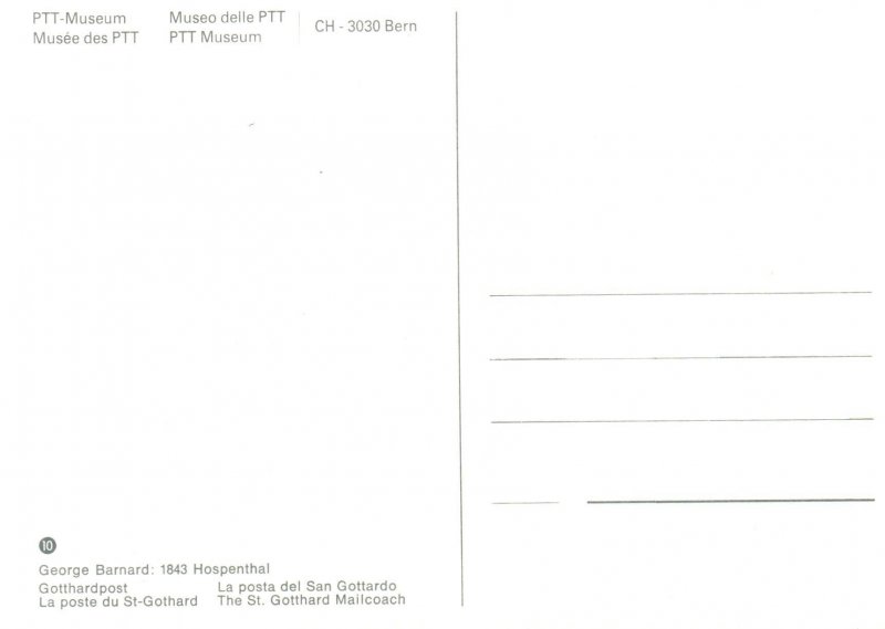 St Gotthard Mailcoah,PTT Mseum,Bern,Switzerland