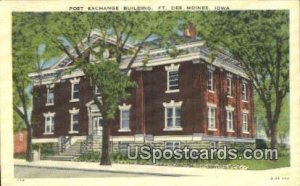 Post Exchange Building - Fort Des Moines, Iowa IA