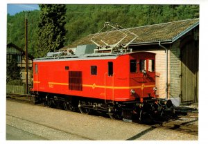 Electric Railway Train, SZU Line, Sihlwald, Switzerland