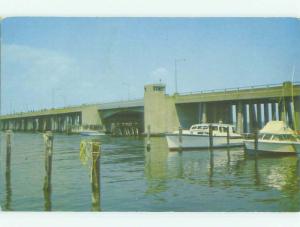 Pre-1980 BRIDGE SCENE Ocean City Maryland MD HJ0732