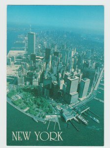 Manhattan Island New York City Postcard