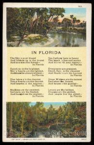 In Florida - a Verse