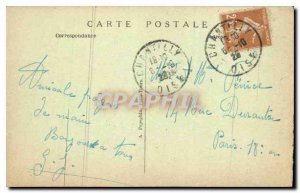 Old Postcard Chateau de Chantilly shooting Parterre