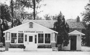 Zephyrhills FL The Cottage Lunch City Of Pure Water. Postcard