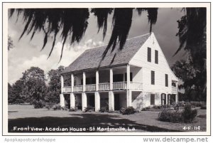 Louisiana St Martinsville Front View Acadian House Real Photo