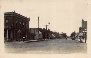 Real Photo Postcard Restaurant & Businesses in/near Coon Rapids, Iowa~114301