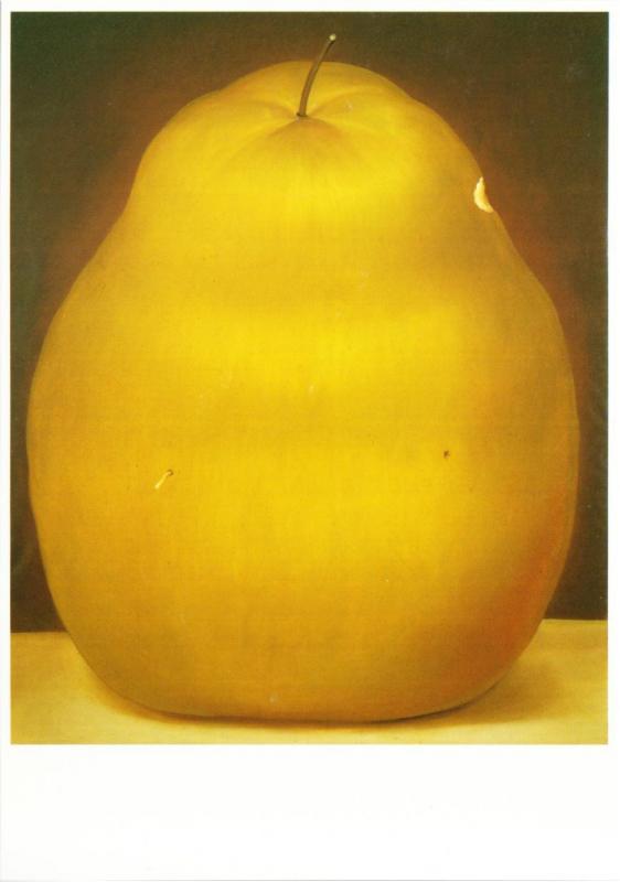 Fernando Botero Paintings Fruits