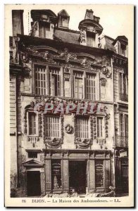 Old Postcard Dijon The House of Ambassadors