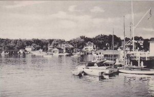 Maine York Harbor The Harbor Albertype