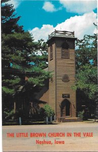 The Little Brown Church in the Vale Nashua Iowa Inspired Song