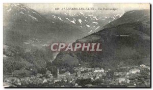 Old Postcard Allevard Les Bains Panoramic