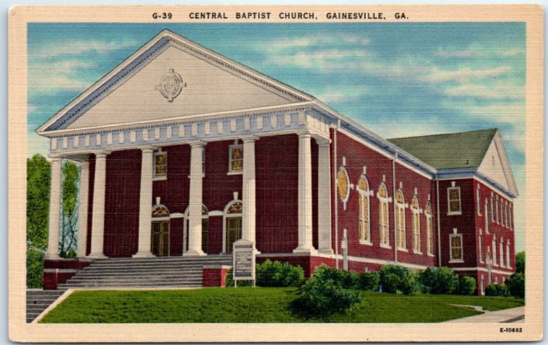 M-63834 Central Baptist Church Gainesville Georgia