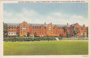 Michigan Ann Arbor Mosher Jordan Hall Girls' Dormitory University Of Michigan...