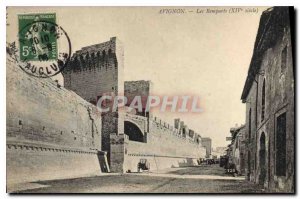 Old Postcard Avignon Les Remparts (XIV century)