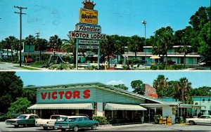 Florida St Augustine The Floridian Motor Lodge and Victor's Restaurant &...