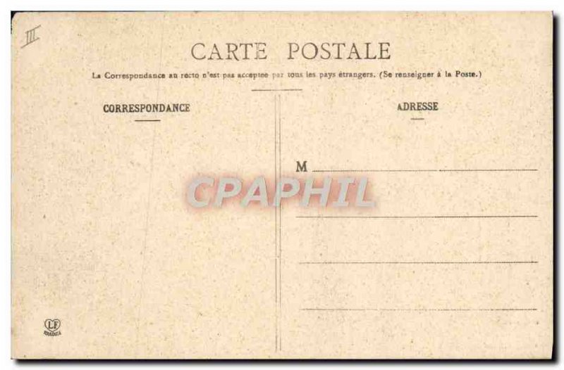 Postcard Old Army Barracks Ariege Pamiers district & # 39infanterie