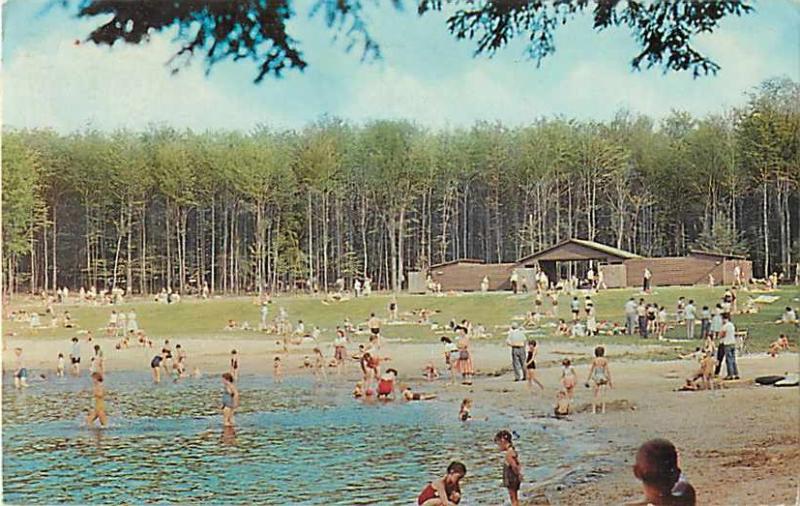 Bathing Beach Ricketts Glen State Park PA Pennsylvania