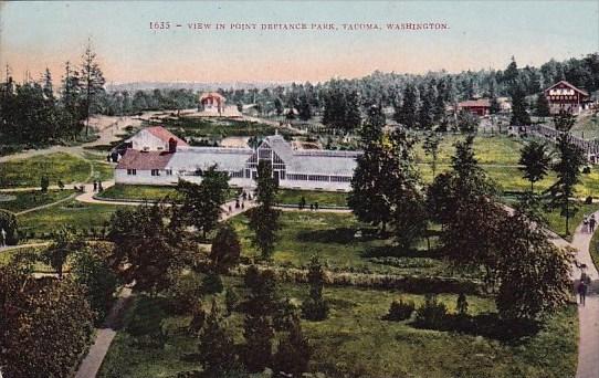 Washington Tacoma View In Point Defiance Park