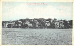 Bucksport ME Coastal View Cottages and Houses Postcard