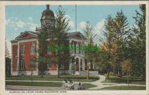 America Postcard - Olmsted Co.Court House, Rochester, Minnesota  RS26056