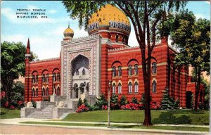 Postcard BUILDING SCENE Milwaukee Wisconsin WI AM5188