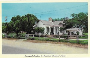 President Johnson's Boyhood Home Johnson City Texas