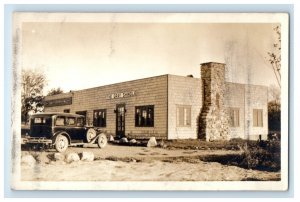 c1930 The Grey Shingle Coffee Shop Restaurant Cleveland Ohio RPPC Photo Postcard