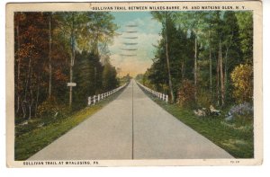 Sullivan Trail, Wyalusing, Pennsylvania, Used 1930