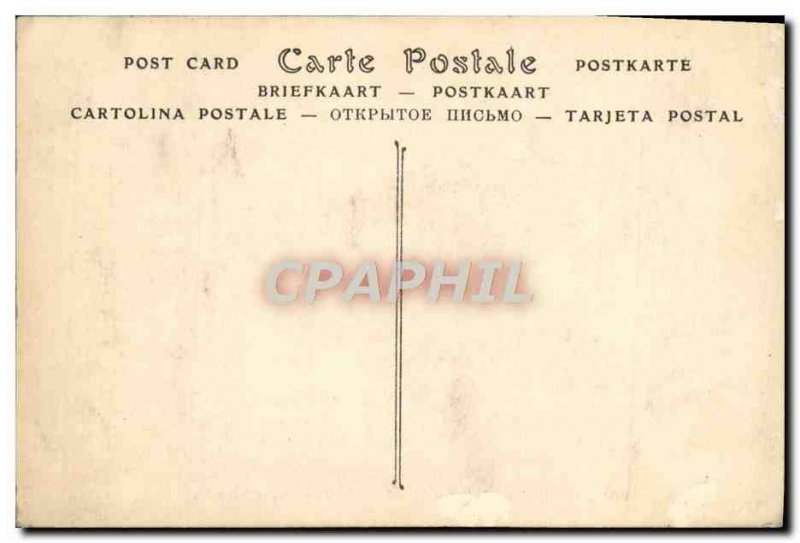 Old Postcard Vouvray Le Mont Children