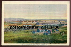 1436 - SUDBURY Postcard 1930s Ontario Refineries