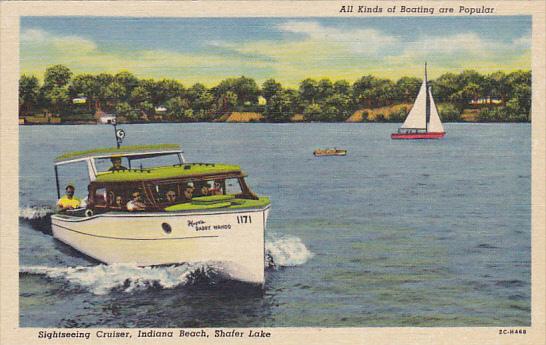 Indiana Sightseeing Cruiser Indiana Beach Shafer Lake Curteich