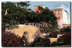 Old Postcard Casablanca Morocco Marabout Sidi Boa Sruata