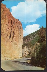 British Columbia ~ Red Rock Canyon at Radium Hot Springs - Chrome 1950s-1970s