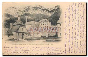 Old Postcard La Grande Chartreuse Convent of the Court of Entree