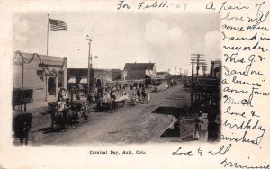 Ault Colorado Carnival Day, Undivided Back, Vintage Postcard U18010