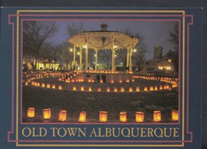 America Postcard - Christmas Eve in Old Town Albuquerque, New Mexico RR3001