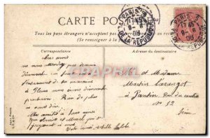 Old Postcard Paris Fountain De Medicis