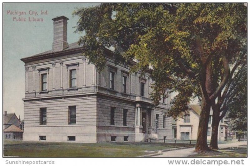 Public Library Michigan City Indiana 1911