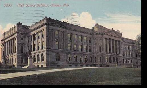 Nebraska Omaha High School Building