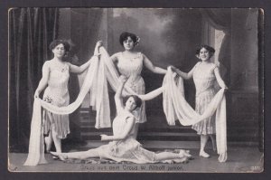 Vintage postcard Germany Circus W Althoff junior
